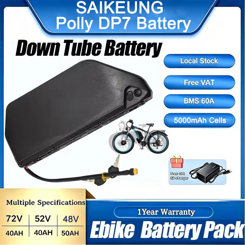 60V 30Ah 21700 Battery Pack - แบตเตอรี่ลิเธียม 21700 สำหรับจักรยานไฟฟ้า Hailong Polly DP7
