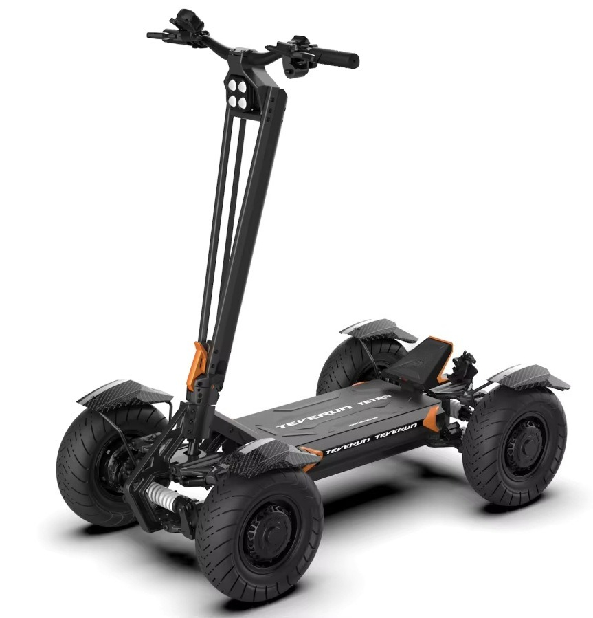 สกู๊ตเตอร์ไฟฟ้าสี่ล้อพับได้กำล - Electric Scooter Adults บทวิจารณ์และราคา