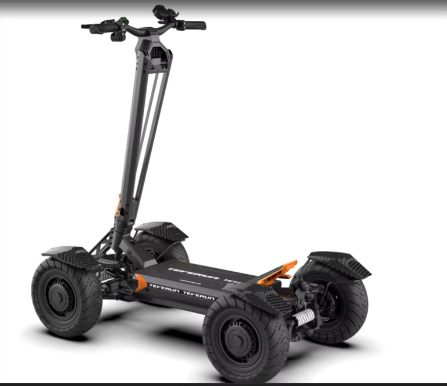 สกู๊ตเตอร์ไฟฟ้าสี่ล้อพับได้กำล - Electric Scooter Adults บทวิจารณ์และราคา