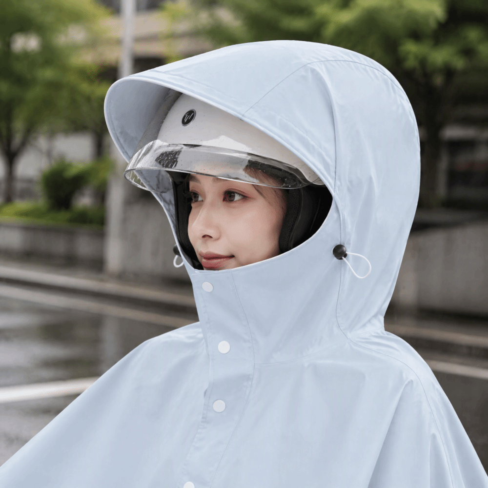 เสื้อกันฝนแบบหนาพิเศษ กันน้ำ ป - Electric Scooter Rain Cover บทวิจารณ์และราคา