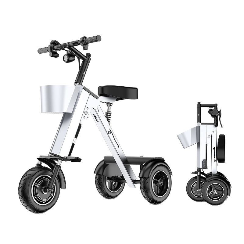 สกู๊ตเตอร์พับได้ 3 ล้อ มินิไตร - Folding Electric Scooter บทวิจารณ์และราคา