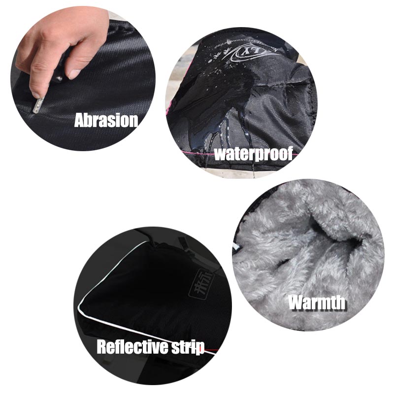 ถุงมือจักรยานไฟฟ้าสำหรับฤดูหนา - Electric Scooter Rain Cover บทวิจารณ์และราคา