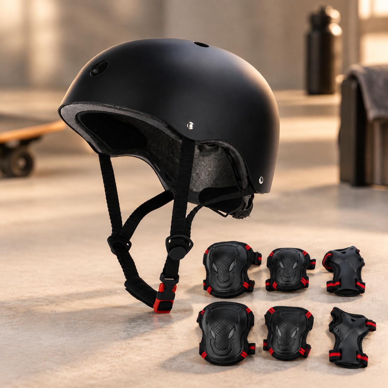 หมวกกันน็อคสำหรับกีฬาหลากหลายป - Scooter Helmet Set บทวิจารณ์และราคา