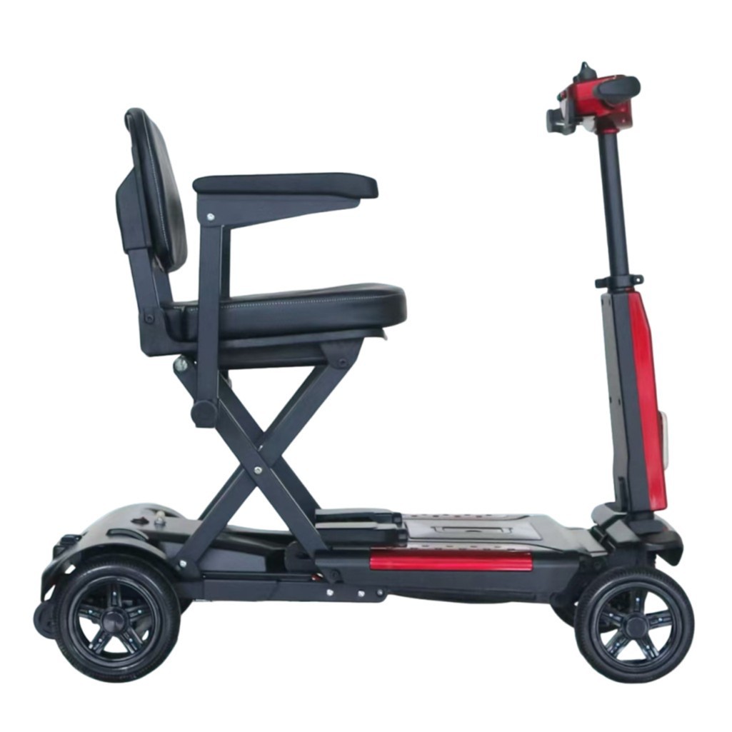 ใหม่ 4 ล้อผู้สูงอายุพิการพับอั - Folding Electric Scooter บทวิจารณ์และราคา