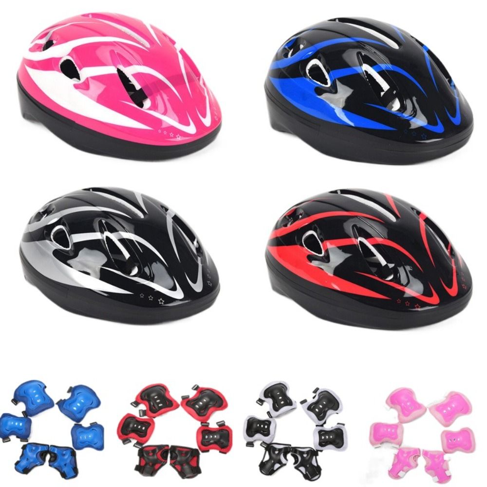 หมวกกันน็อคเด็กที่ป้องกันข้อมื - Scooter Helmet Set บทวิจารณ์และราคา