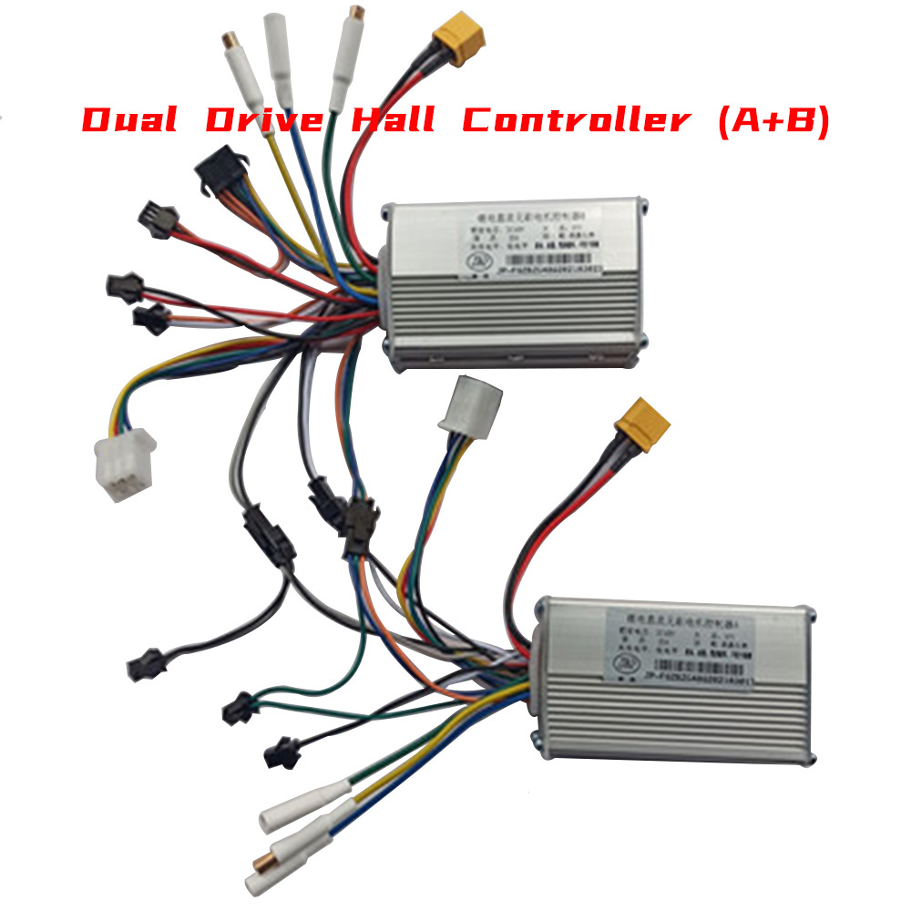 Jipin Controller Hall ไม่มี Ha - 72V 45A Dual Controller บทวิจารณ์และราคา