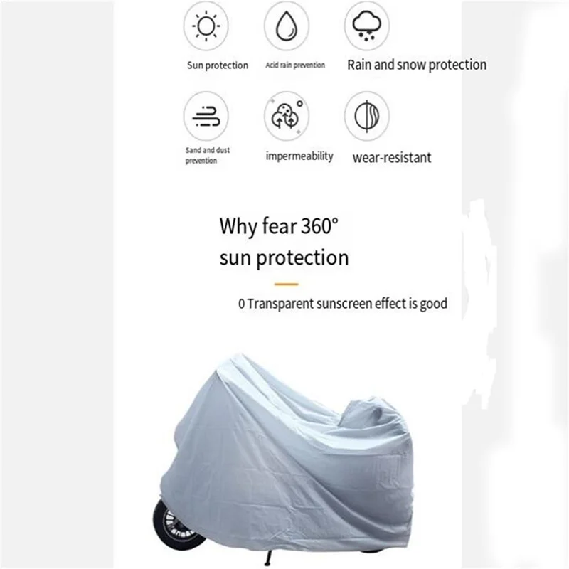 ผ้าคลุมรถจักรยานยนต์กันน้ำ สำห - Electric Scooter Rain Cover บทวิจารณ์และราคา