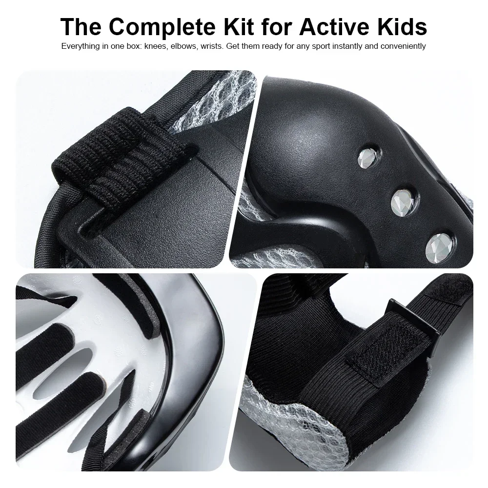ชุดหมวกกันน็อคสำหรับเด็ก 7 ชิ้ - Scooter Helmet Set บทวิจารณ์และราคา